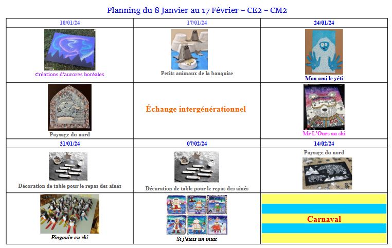 Planning CE-CM Cycle 3 -CLN