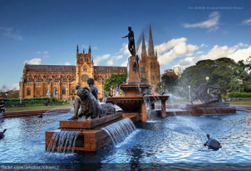 Archibal Fountain à Sydney (Australie)