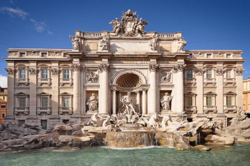 Fontaine de Trévi à Rome