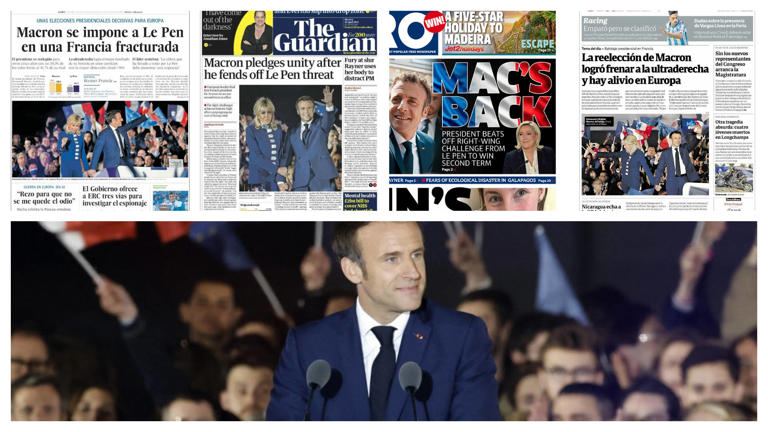 Un an après sa réélection, la presse internationale n’est pas tendre avec Macron 