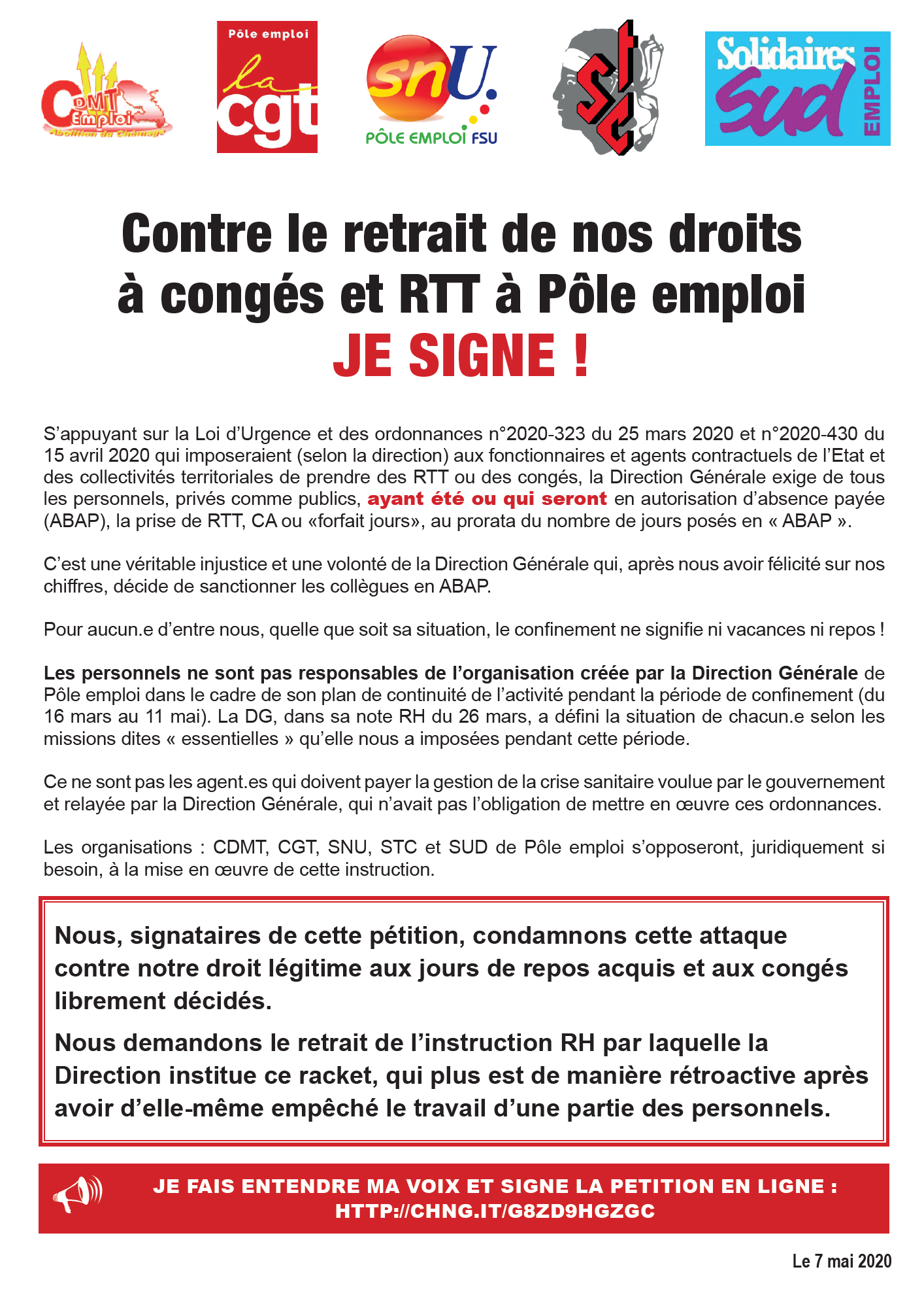 https://www.change.org/p/jean-basseres-pole-emploi-fr-contre-le-retrait-de-nos-droits-contre-le-retrait-des-droits-%C3%A0-cong%C3%A9s-et-rtt-%C3%A0-p%C3%B4le-emploi?recruiter=1086811989&utm_source=share_petition&utm_medium=copylink&utm_campaign=share_petition