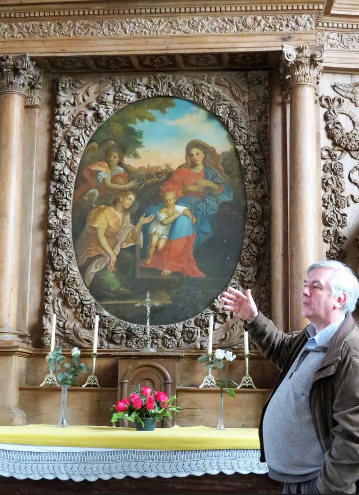 Retable église Saint-Julien de Juillé