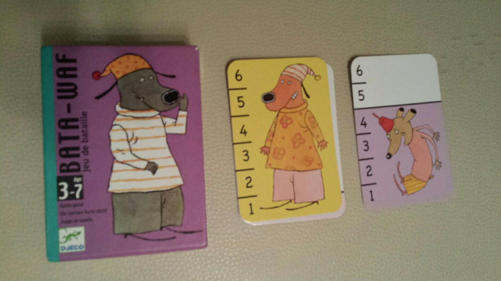 Un premier jeu de cartes : Batawaf #bataille #by Djeco #toutpetits -  KidsTrotters.be