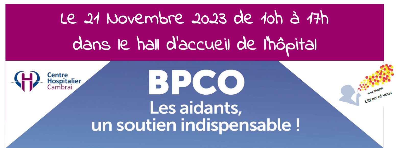 Affiche BPCO 2023 CH Cambrai