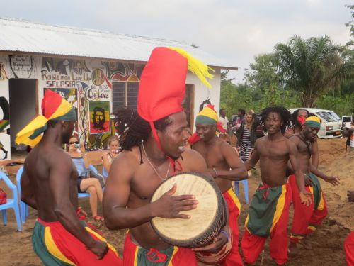 Spectacle à l'espace culturel Kékéli Togo