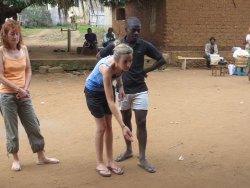 Kermesse avec les enfants du village de Gadza Wukpé (été 2014)