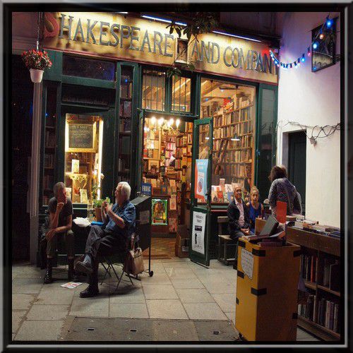 Shakespeare and Company, Paris, France.