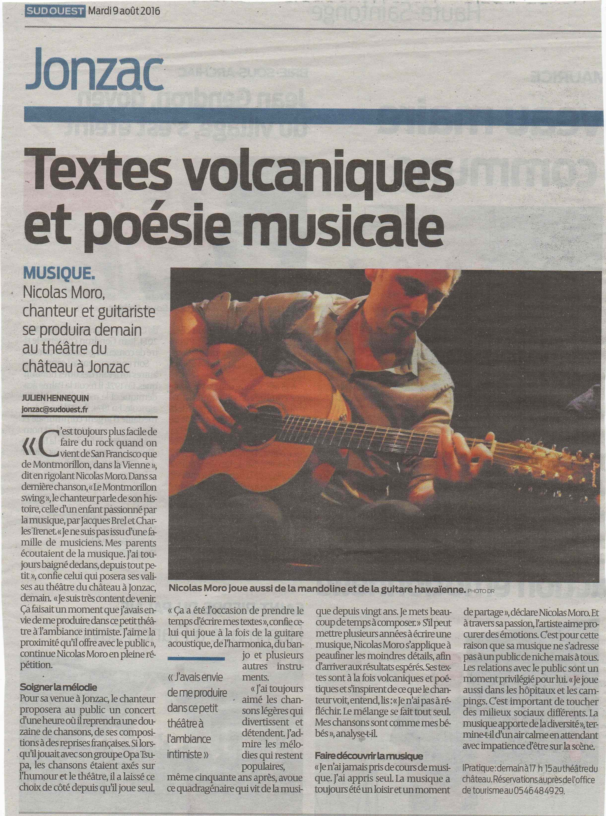 article Sud ouest Moro 10 août 16.jpg