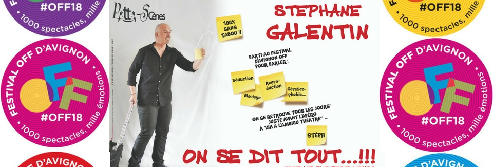 Stéphane Galentin sur Scène. Artiste Humoriste (Auteur-Interprète)