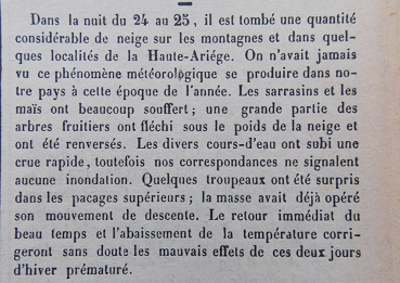 neige précoce 29-9-1866 Ariégeois 2.png