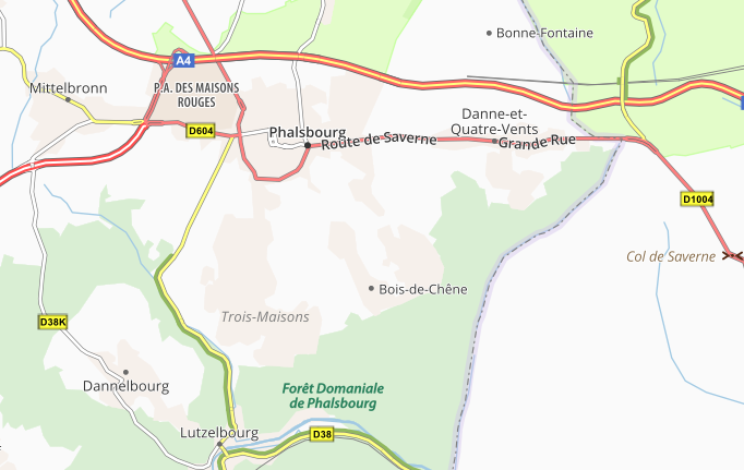 carte Phalsbourg Moselle Lorraine.PNG