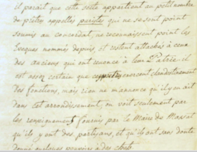prêtres puristes recherchés lettre du 21-11-1809 vue 50. réduite.PNG