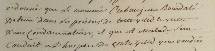 Cabau Jean Bourdalé 1820 conscrit pas indiqué.PNG