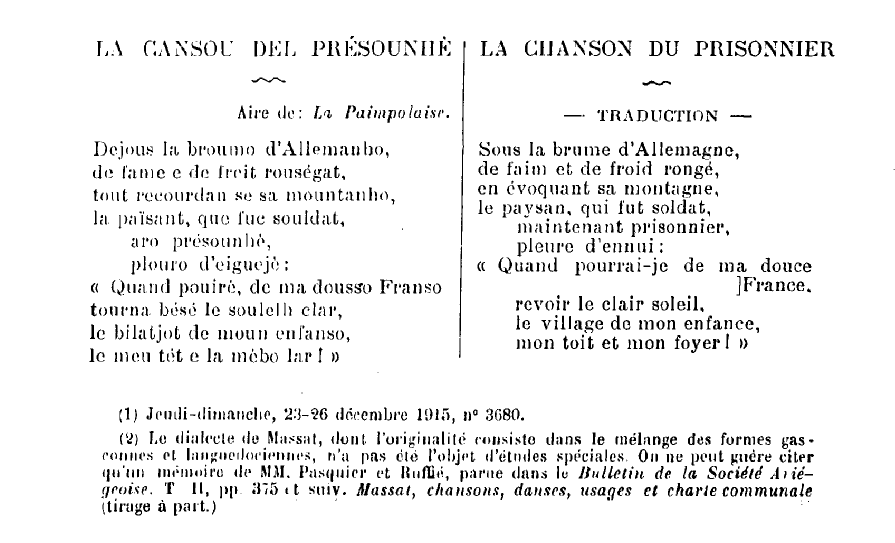 1815 chanson du prisonnier de guerre patois de Massat 2.PNG