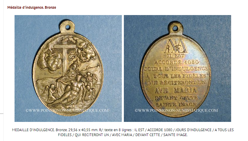 médaille indulgence XIX° siècle.PNG