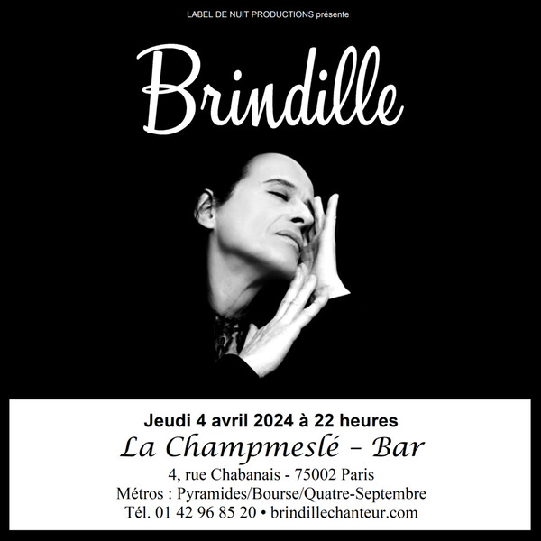 Concert à La Champmeslé - Brindille - Label de Nuit