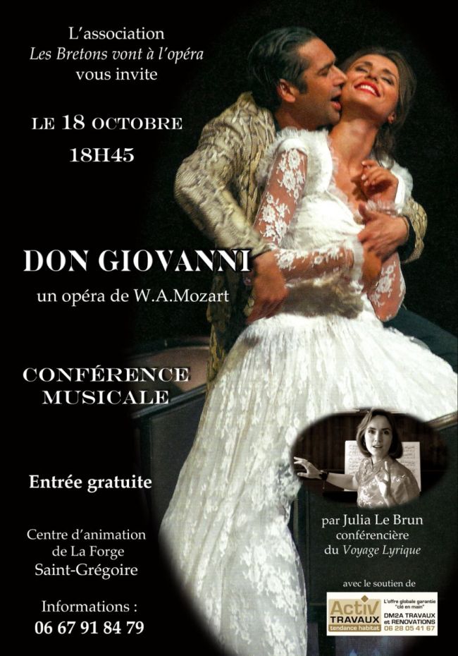 Conférence Don Giovanni
