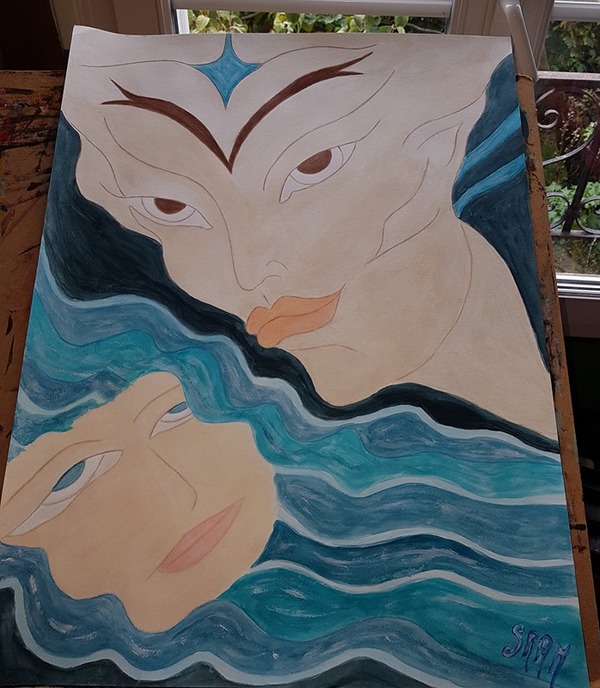 L'ondine et l'esprit de l'air