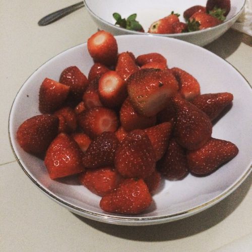 Les fameuses fraises de Bedugul