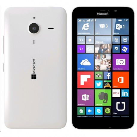 Byfone4upro grossiste téléphone Microsoft: MICROSOFT 640 LUMIA 4G NFC 8GB WHITE DE