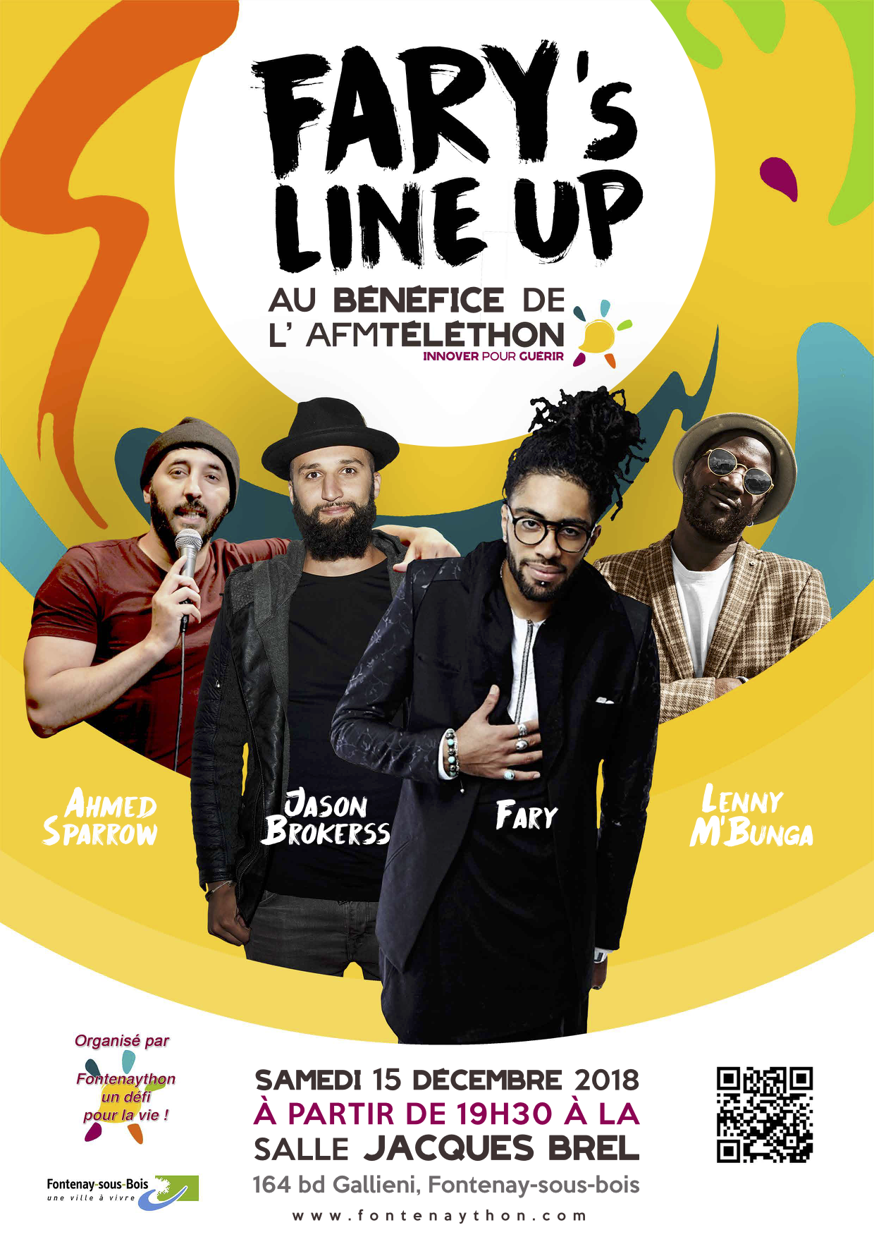 Grand spectacle 2018 du Fontenaython - Fary's line up