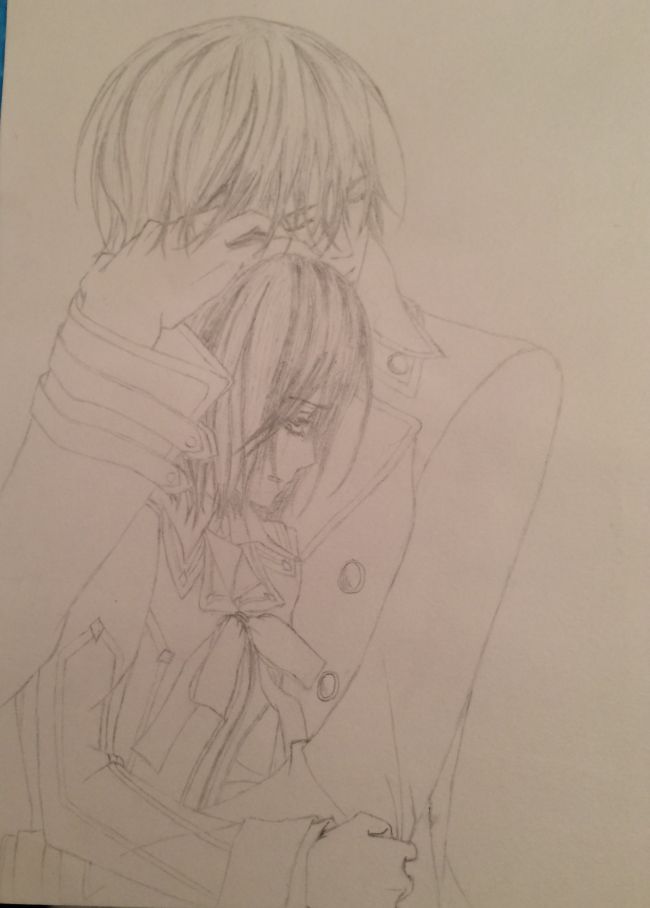 Yuki et Kaname de Vampire Knight