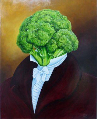 Signore Brocoli - Huile - 72/92 cm