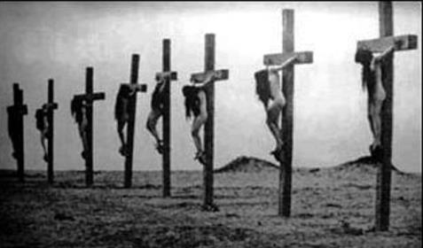 Cruxified Armenian Christian Girls 1919 genocide.jpg