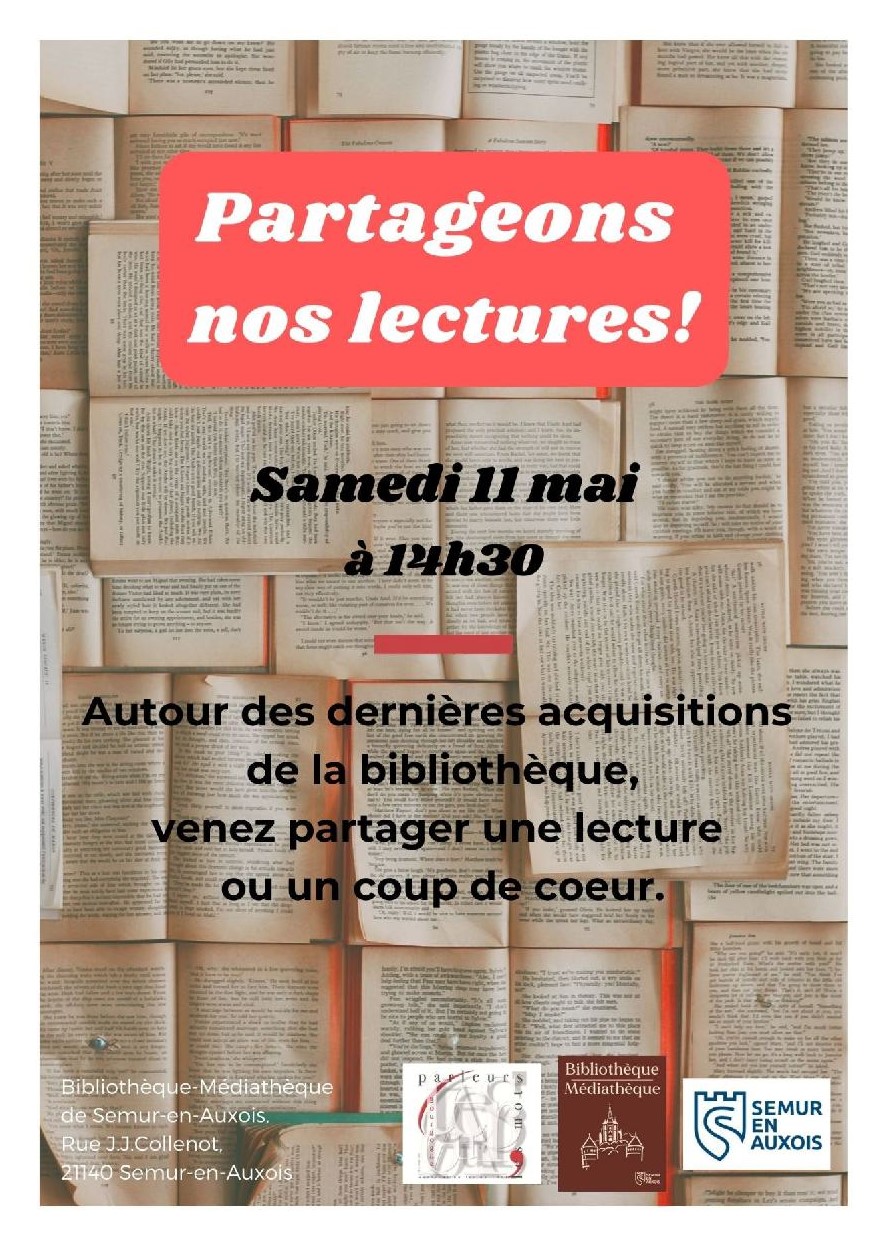 Partageons nos lectures mai 2024