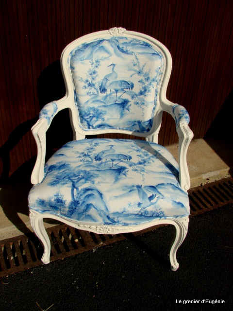 Fauteuil cabriolet Louis XV