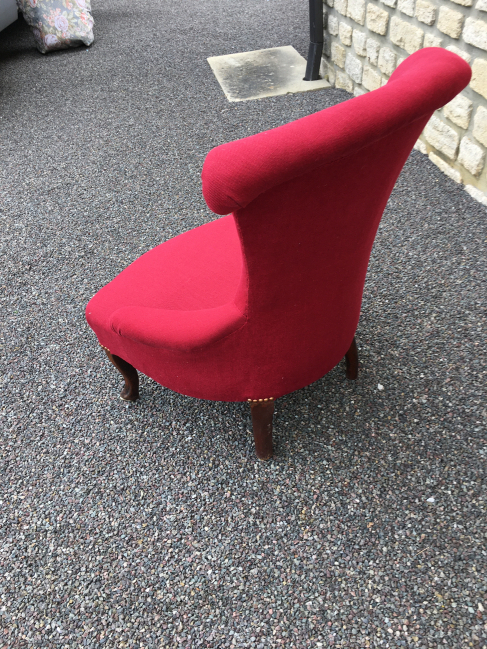 Le petit fauteuil crapaud de Juliette