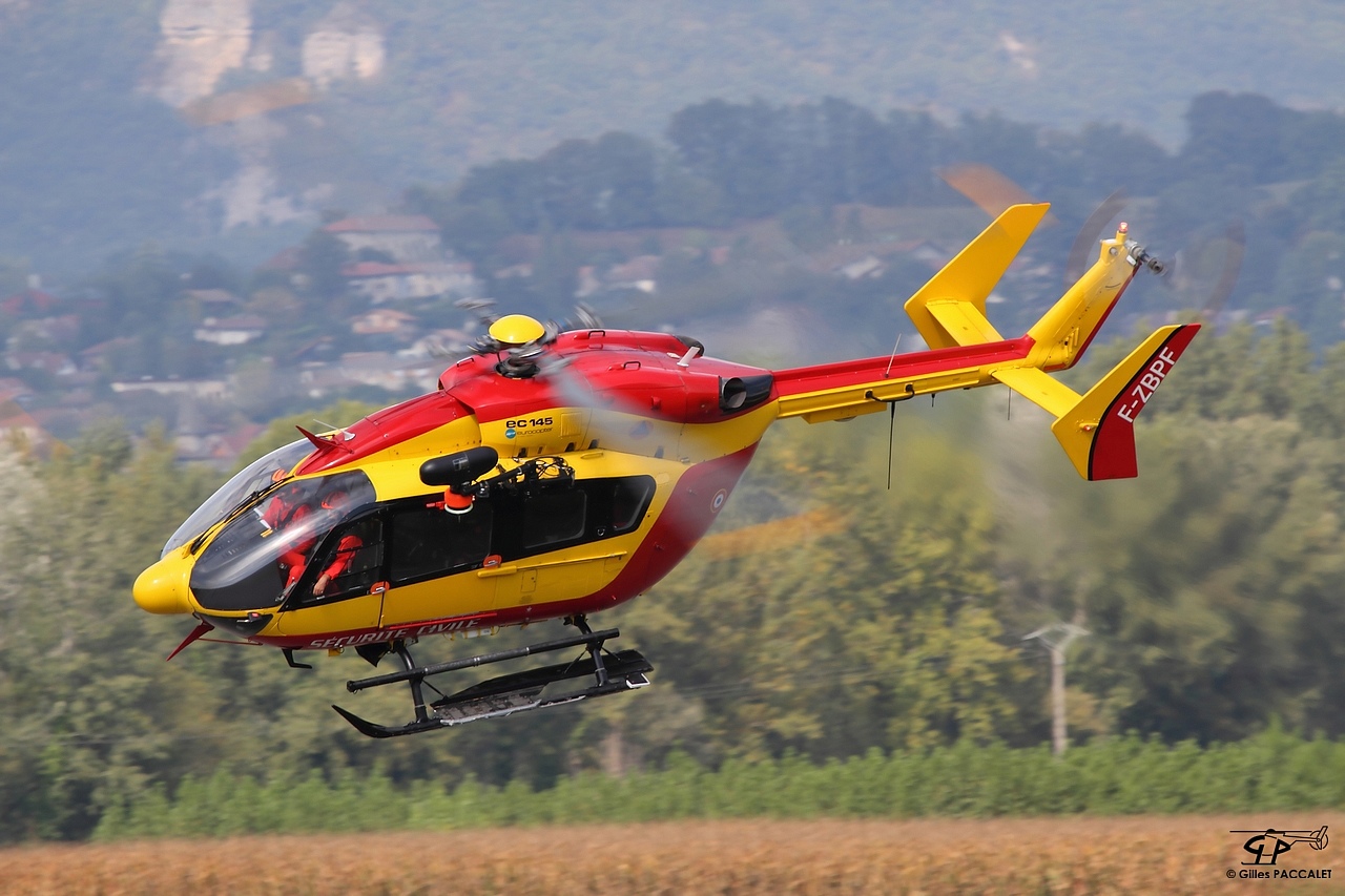 F-ZBPF - Eurocopter EC145B - Sécurité Civile - PAPAGOLF-HELICO1280 x 853