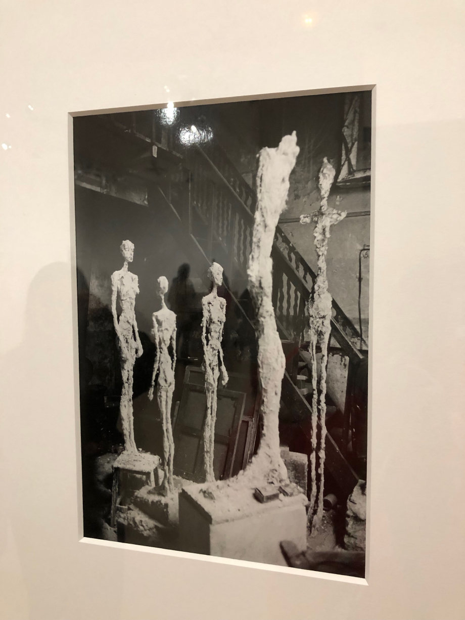 Atelier de Giacometti en 1958
