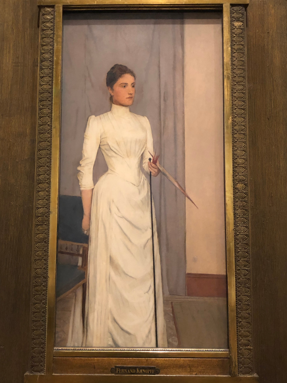 Madeleine Mabille - 1888
On va retrouver cette robe sur un portrait de Marguerite