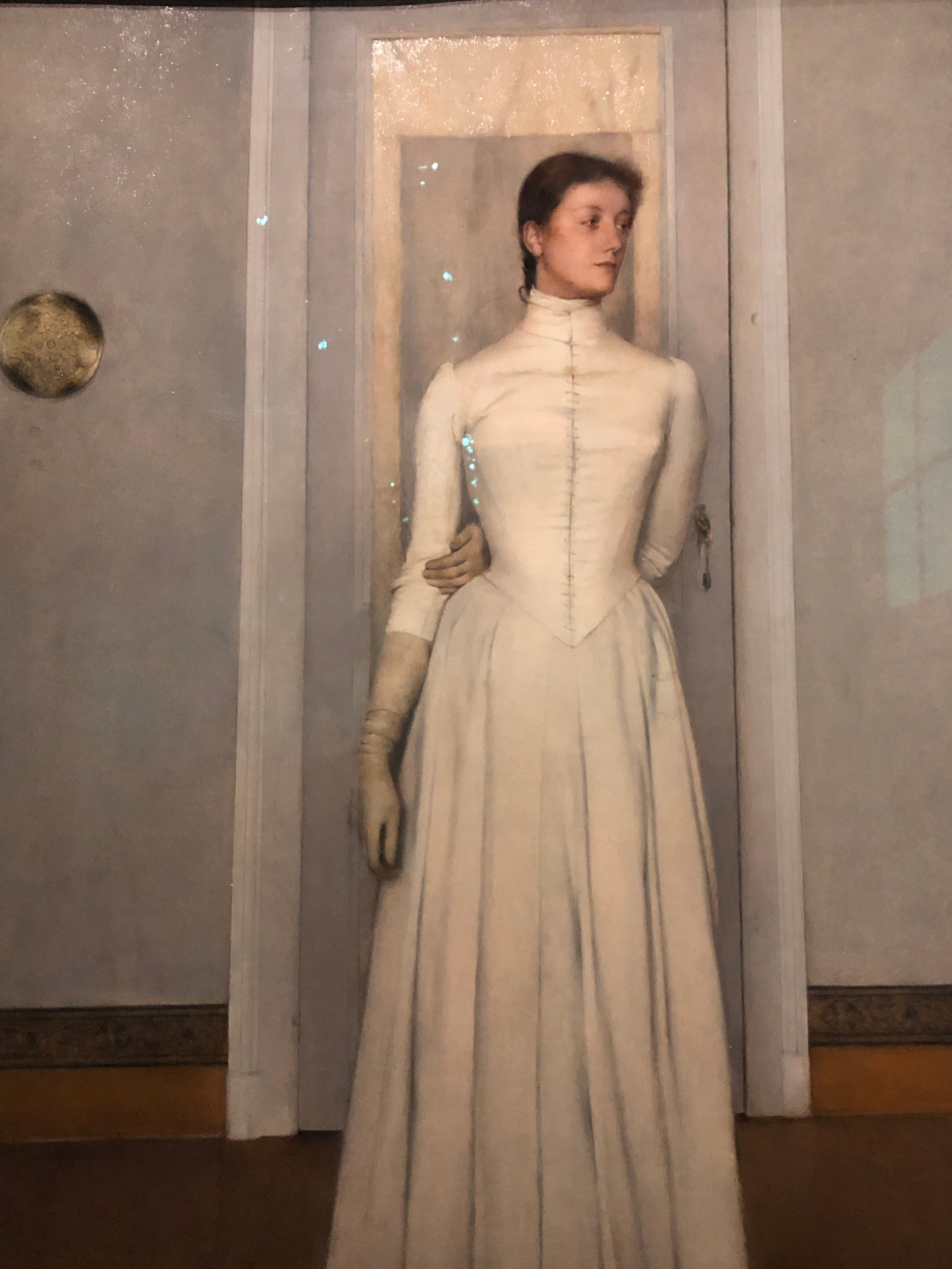 Marguerite Khnopff - 1887
Reconnaissez-vous la robe ?