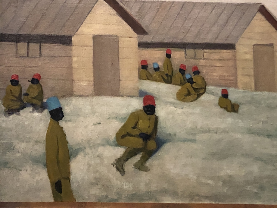 Félix Valloton
Les tirailleurs sénégalais au Camp de Mailly
1917
Beauvais, MUDO - musée de l'oise