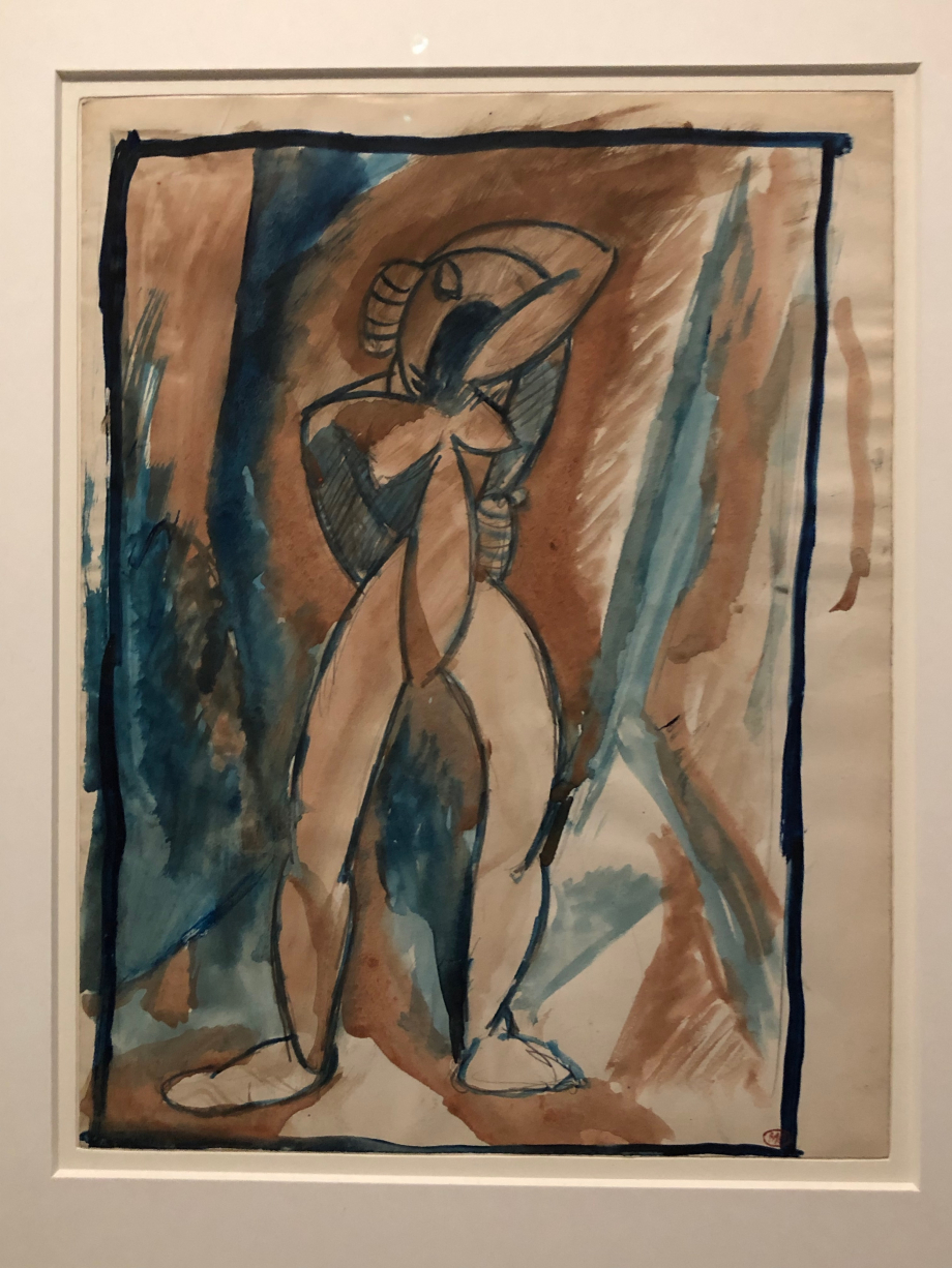 Pablo Picasso
Etude pour nu debout
début 1908
Musée national Picasso, Paris