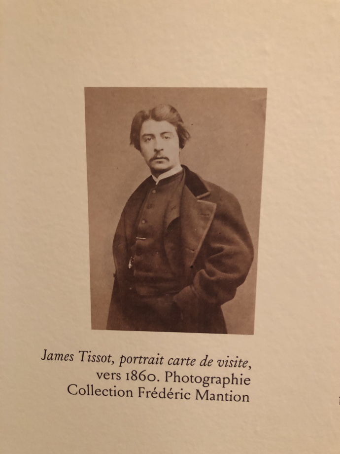 James Tissot, portrait carte de visite
vers 1860