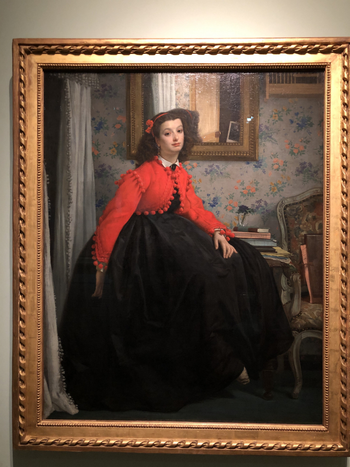 Portrait de Mlle L. L...
1864
Paris, Musée d'Orsay
