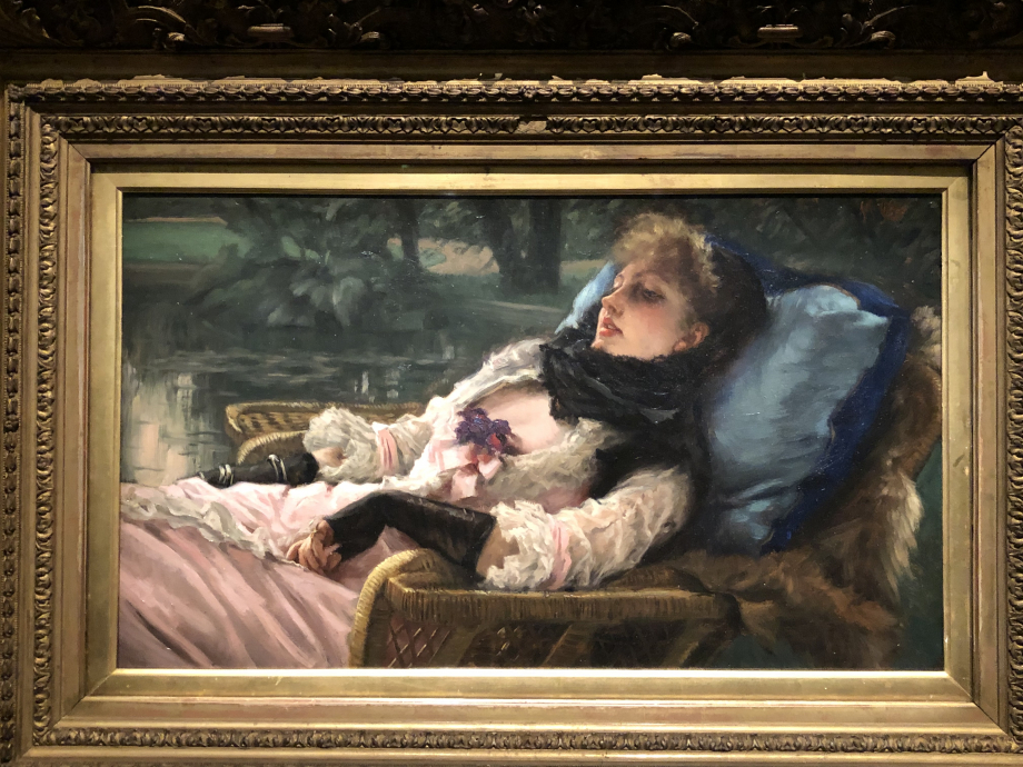 Summer evening dit aussi la rêveuse
1882
Paris, Musée d'Orsay
