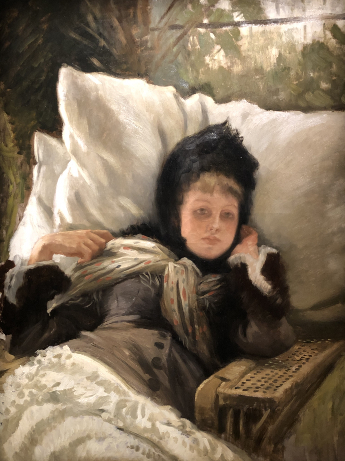 Kathleen Newton dans un fauteuil
vers 1881 1882
Gray, Musée Baron Martin
