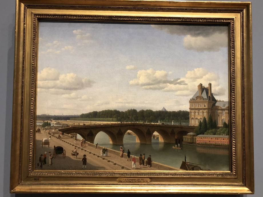 Christoffer Wilhelm Eckersberg
Vue du Pont Royal, Paris
1812