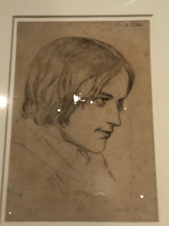 Johan Thomas Lundbye
Portrait du peintre Lorenz Frølich
1837 1840