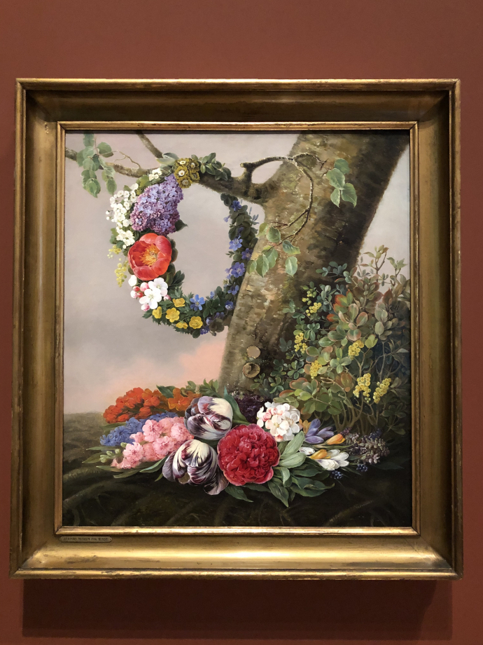 Christine Løvmand
Bouquet de fleurs au pied d'un arbre
1832