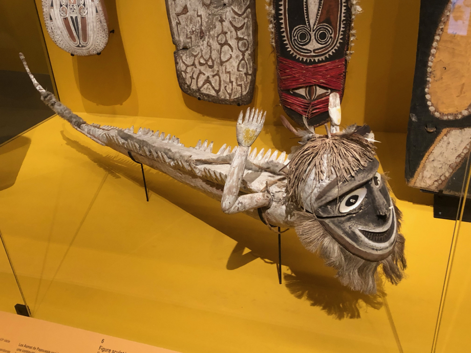 Figure sculptée représentant l'esprit Tabavaliliu
XIXè siècle - Papouasie-Nouvelle-Guinée
Museum fur Volkerkunde Dresden, Dresde, Allemagne
