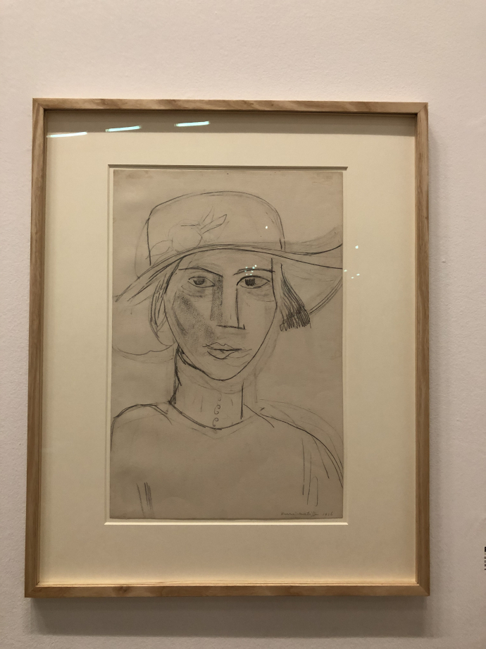Portrait de Greta Prozor, 1916
Centre Pompidou