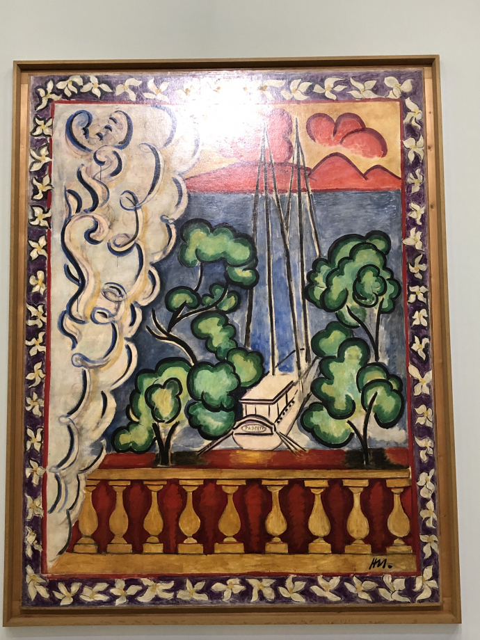 Papeete-Tahiti (fenêtre à Tahiti ; Tahiti I), Nice, 1935
Musée Matisse, Nice