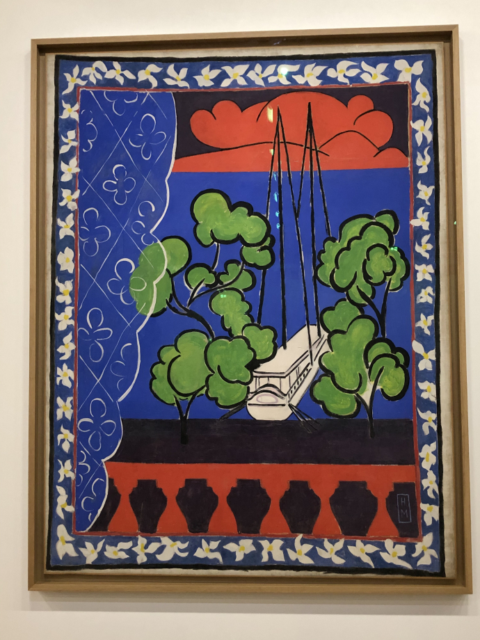 Fenêtre à Tahiti (Tahiti II)
fin 1935-1936
Musée départemental Matisse, Le Câteau-Cambrésis