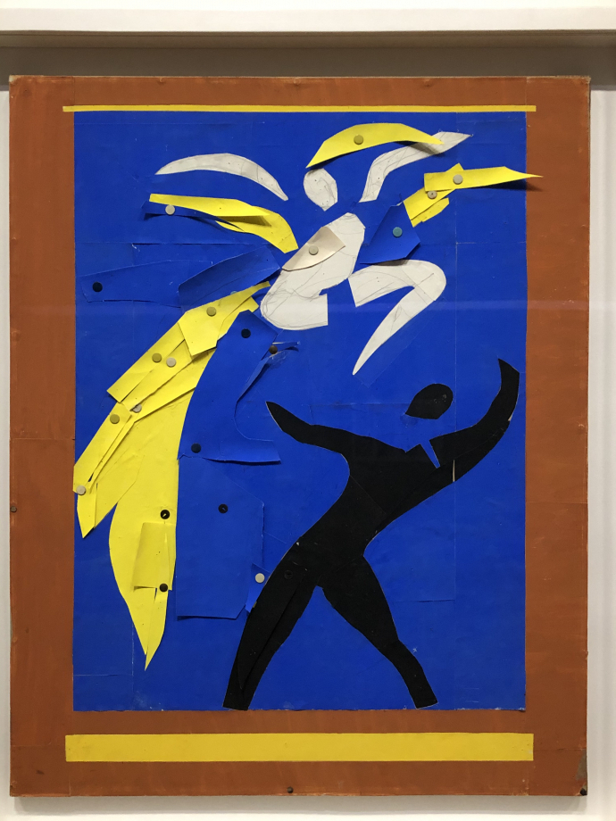 Deux danseurs (projet pour le rideau de scène du ballet Rouge et noir) 1937 1938
Centre Pompidou