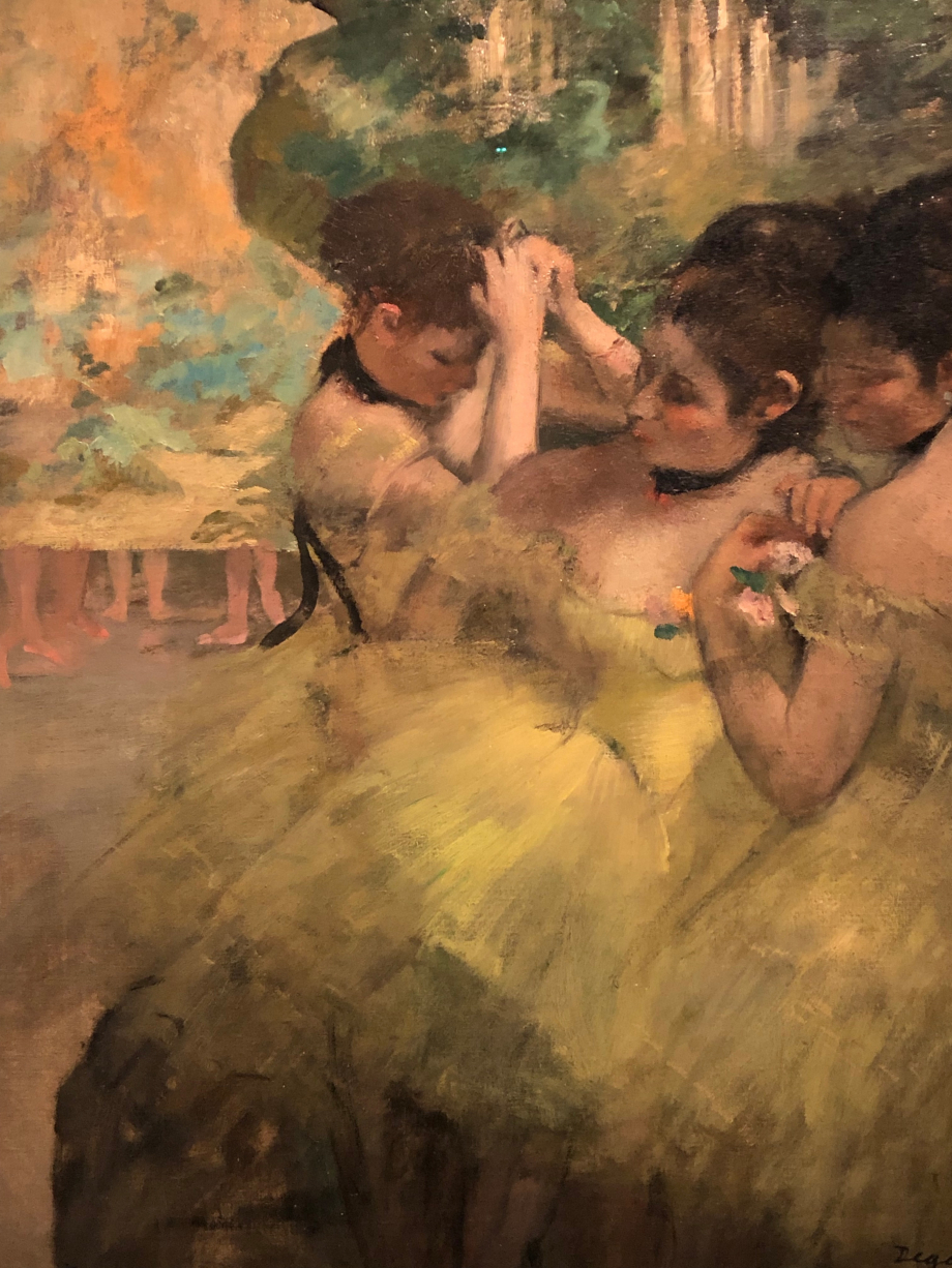 Coulisses (dit aussi Danseuses Jaunes)
1874 1876
Chicago, the Art Institute of Chicago